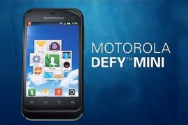 موتورولا تطلق نموذج جديد من هاتفها Defy Mini