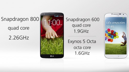 [مقارنة] LG G2 ضد Samsung Galaxy S4